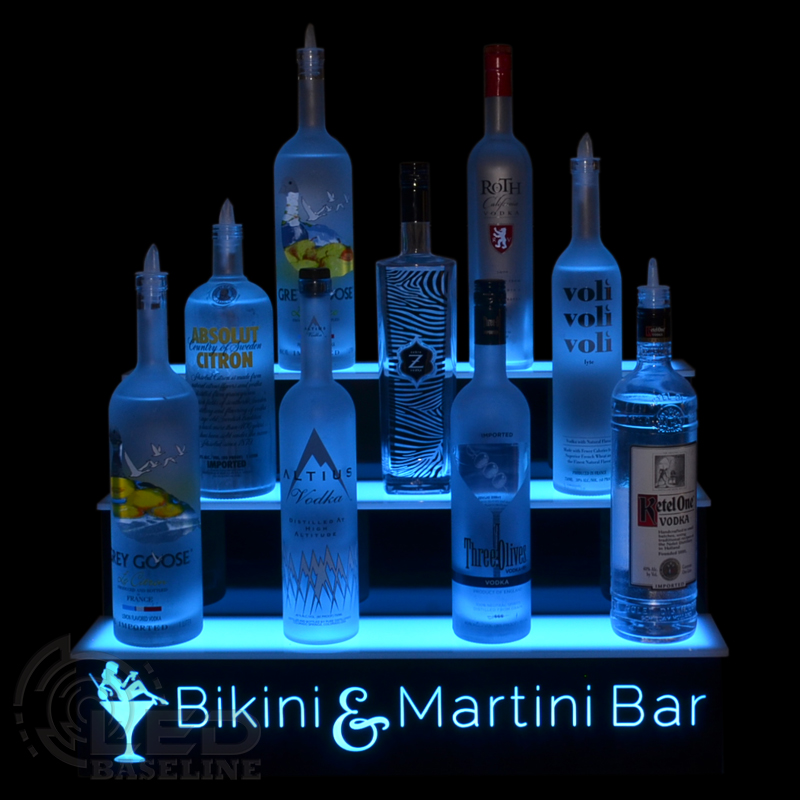 Lighted Bar Shelf