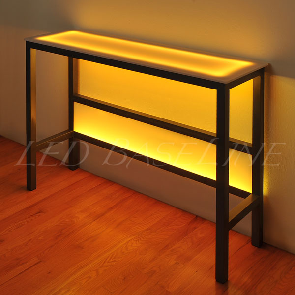 lighted couch Table