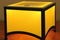 LED Cube Cocktail Table