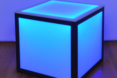 Lighted cube Tables
