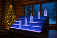 blue_led_tiered_display_shelf_winter_scene