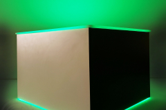 modern-table-black-and-white-green-light