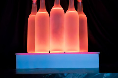 led_bottle_display_orange_glow_acrylic_shelf