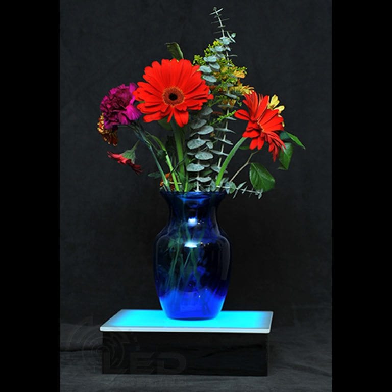 LED Display Stand 10” x 10” x 3” Lighted Sculpture Display