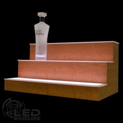 3 Step LED Display Shelf