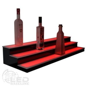 home bar shelves from LED Baseline.