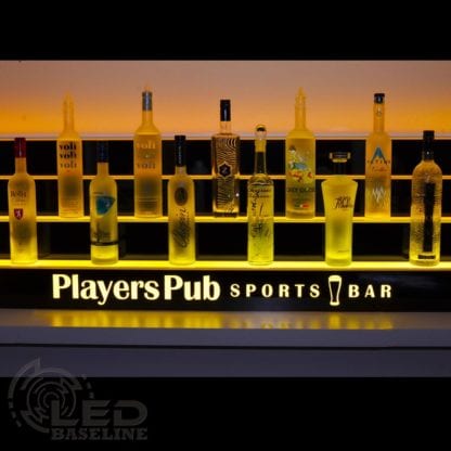 LED Lighted Liquor Shelf 3 Step Standard 11