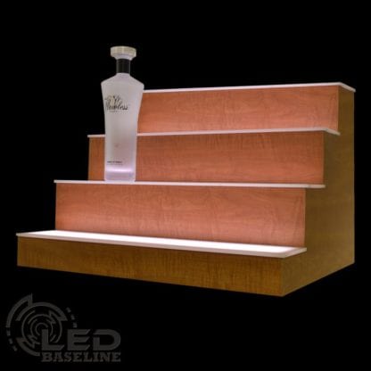 4 Tier LED Display Shelf