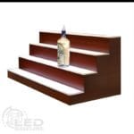 4 Step Standard 4 4 Tier LED Display Shelf 17
