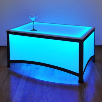 Arch Style LED Coffee Table