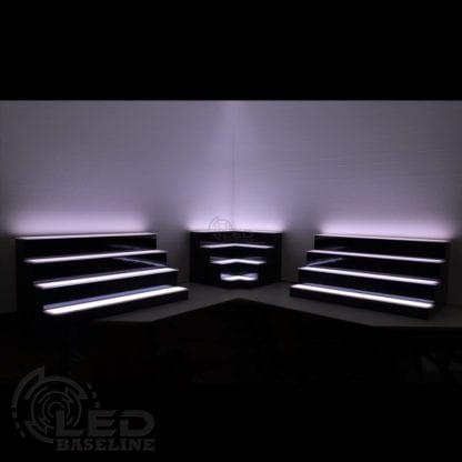 Corner LED Display Shelves 7