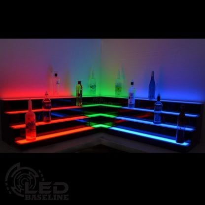 Corner LED Display Shelves 6