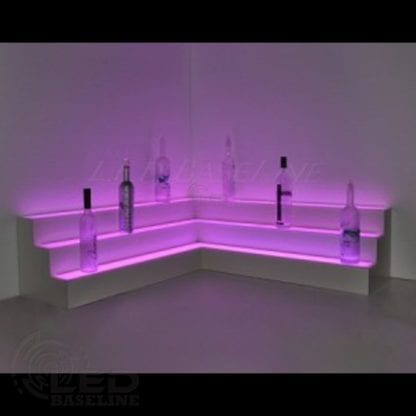 Corner LED Display Shelves 4