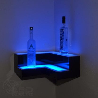 Corner LED Display Shelves 5