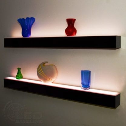 1 Tier LED Floating Shelf