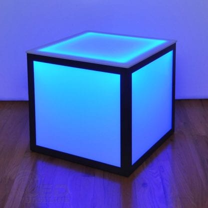 LED Cube Side Table 2