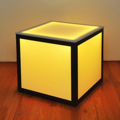 LED Cube Side Table 3