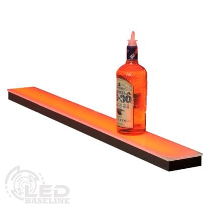 1 Tier Low Profile LED Display Shelf 3