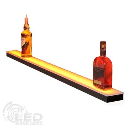 1 Tier Low Profile LED Display Shelf 2