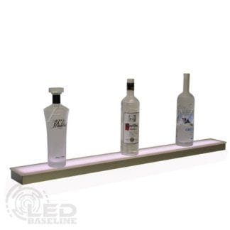 1 Tier Low Profile LED Display Shelf