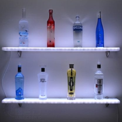 Acrylic LED Floating Shelf