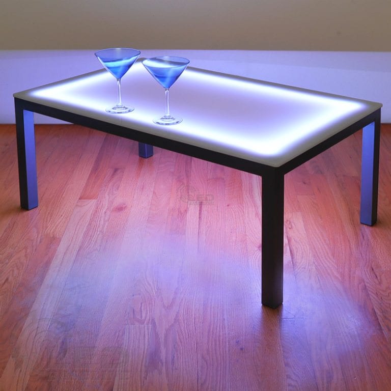 LED Coffee Table LED Lighted Coffee Table LED Lighted Furniture