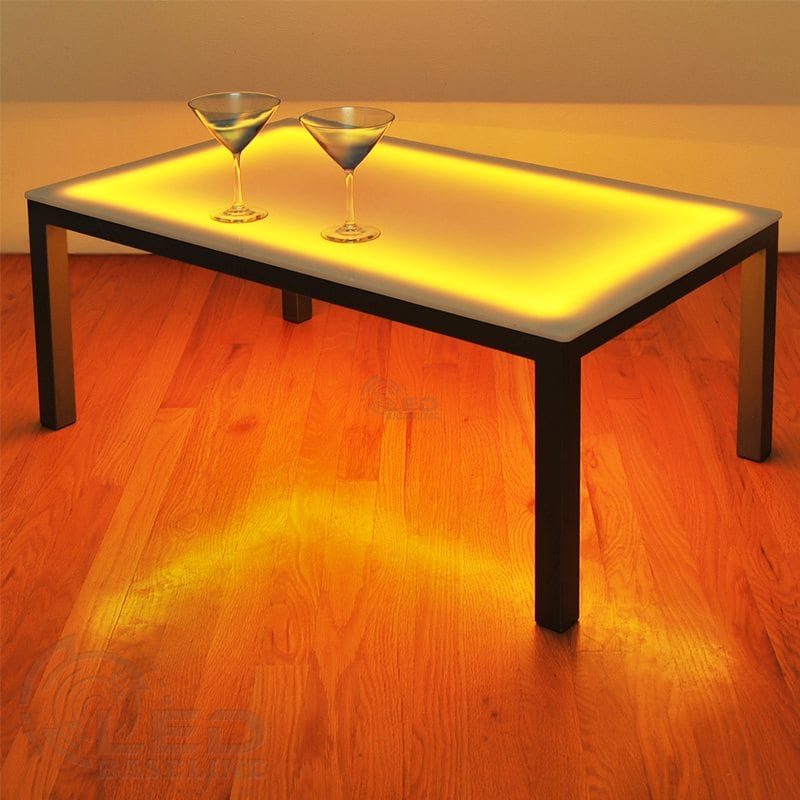 navigation hat Ambassadør LED Coffee Table | LED Lighted Coffee Table | LED Lighted Furniture