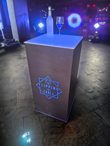 Modern LED Lighted Table - 24 x 24