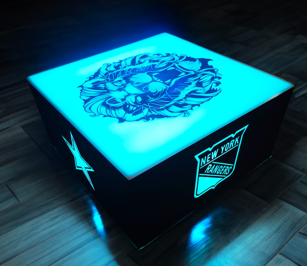 Blue Rangers Table