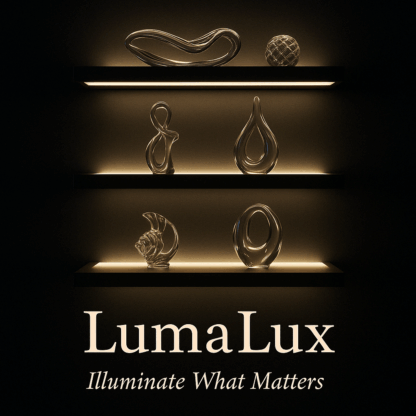 LumaLux Floating Shelves