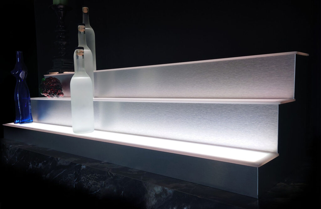 stainless 3 tier countertop shelf